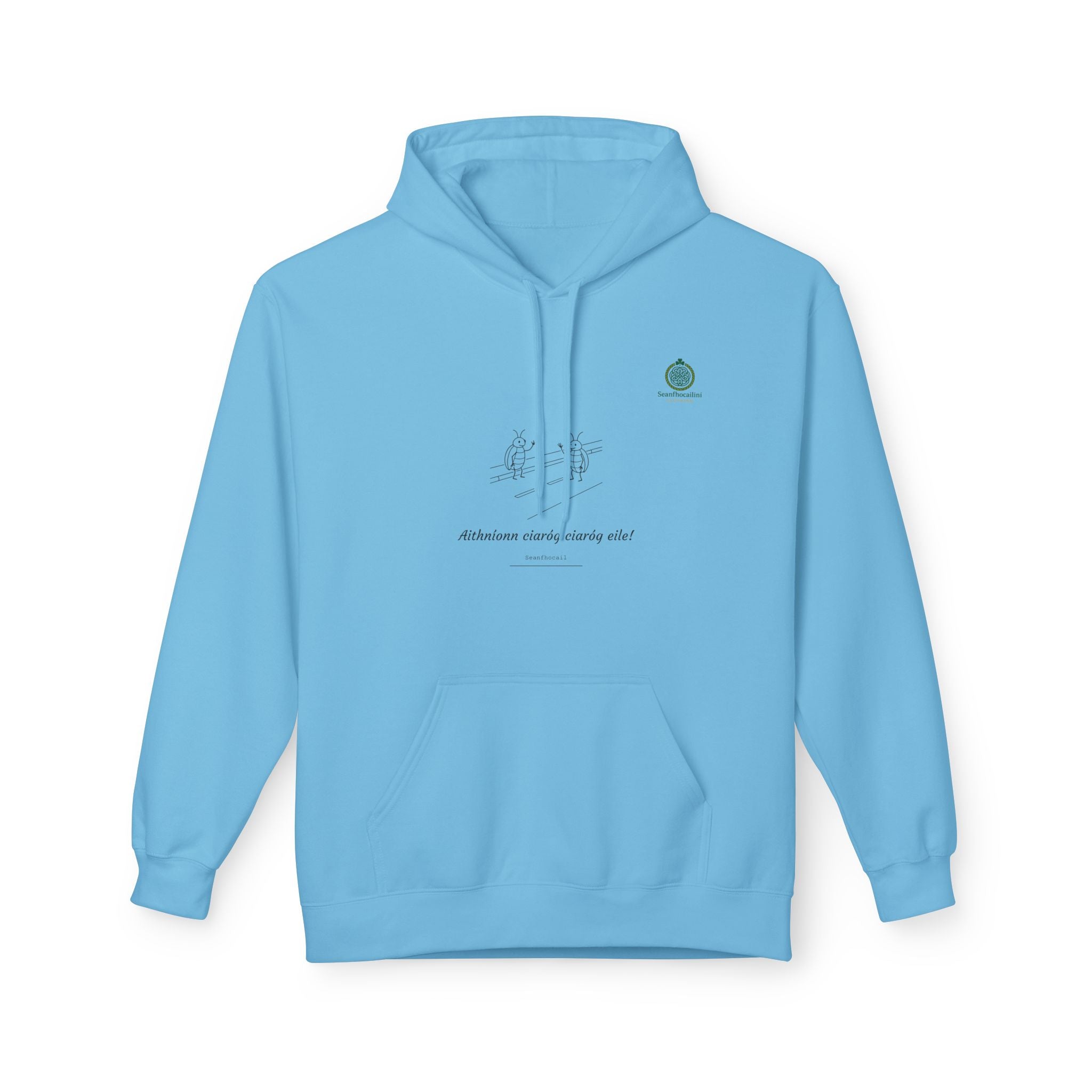 Aithníonn Ciaróg Ciaróg Eile Fleece Lined Hoodie Irish Mammy Collection Funny Irish Humor Hoodie