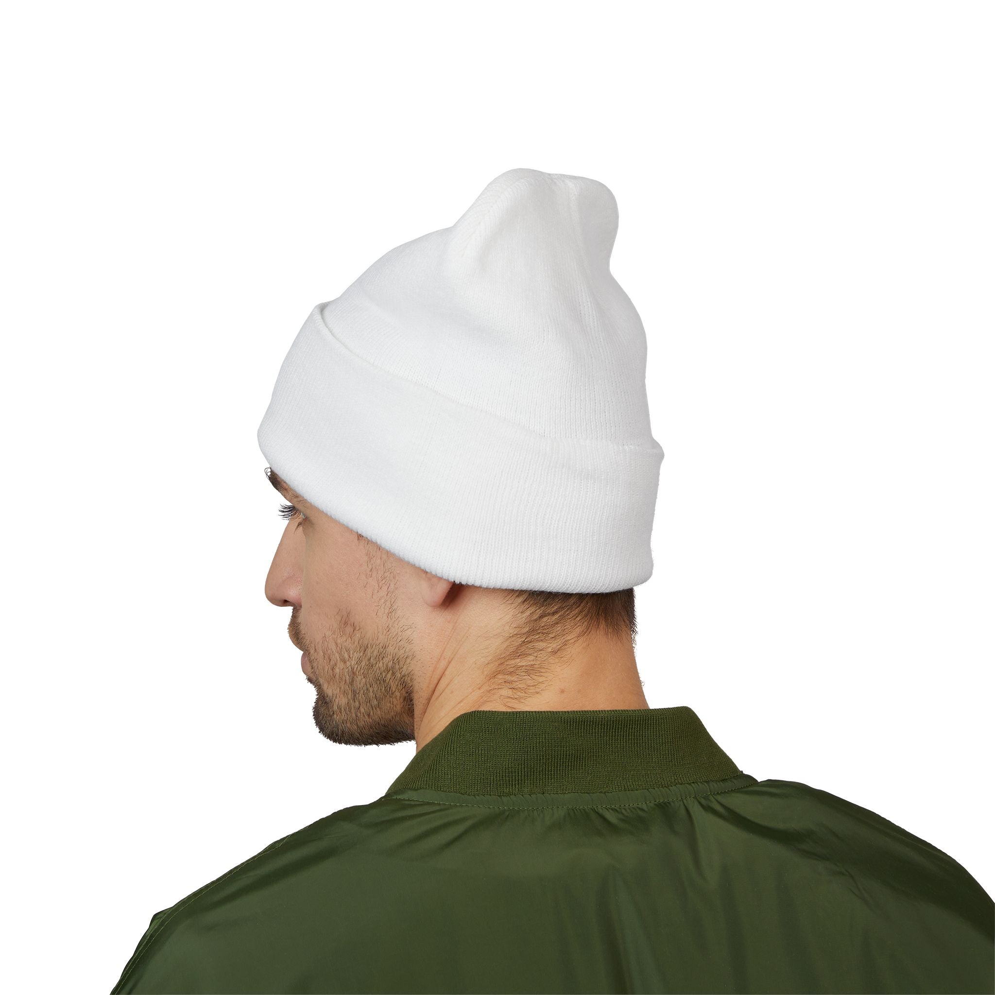 Logo Embroidered Classic Cuffed Beanie - Cozy Knit Hat, Winter Accessory, Gift for Him/Her, Stylish Headwear, Holiday Essential