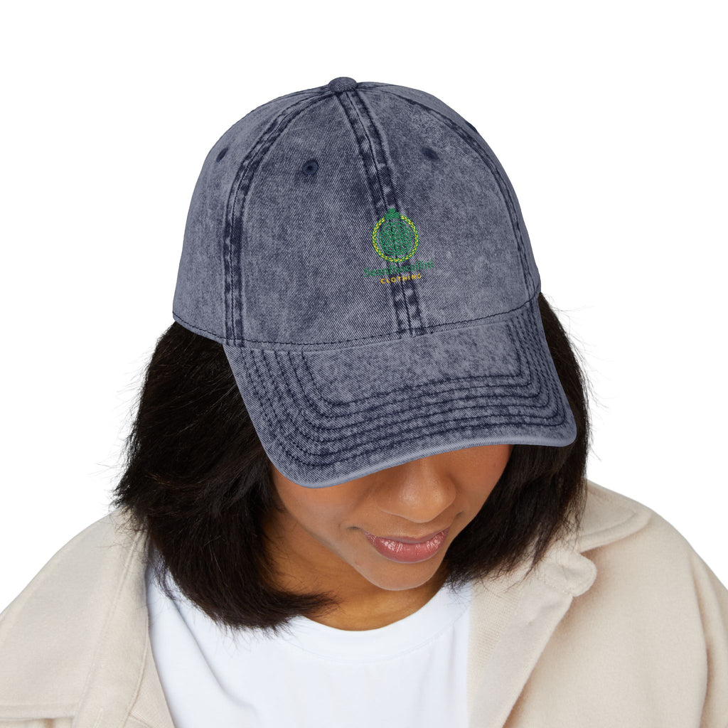 Logo Vintage Cap with Embroidery - Stylish Dad Hat